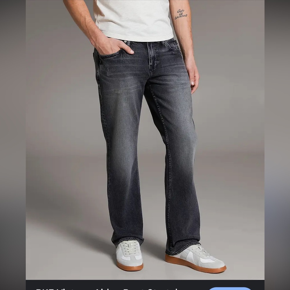 BKE Aiden Bootcut Jeans - Dark Gray